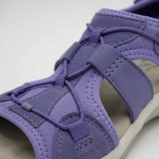 Walking Sandals Orthopedic Arch Support Bungee Lace Women