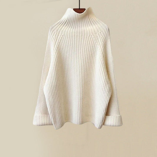 Women's Knit Cozy Elegance Set | Three-Piece Turtleneck Front