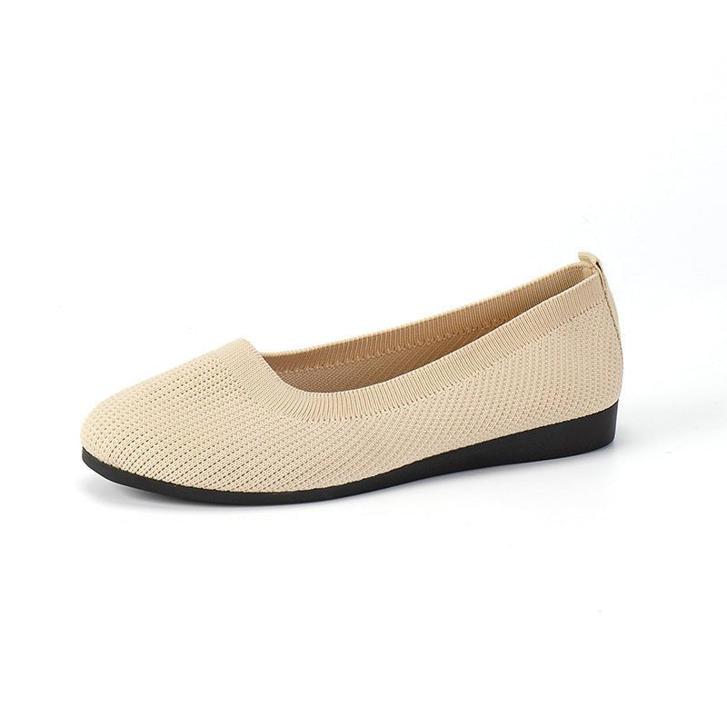 Women's Orthopedic Slip On Sneakers | Ribbed Knit Huarache View 18