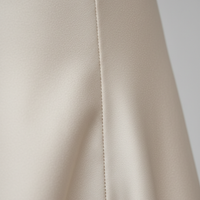 Women Satin Draped Rhinestone Brooch Midi Dress