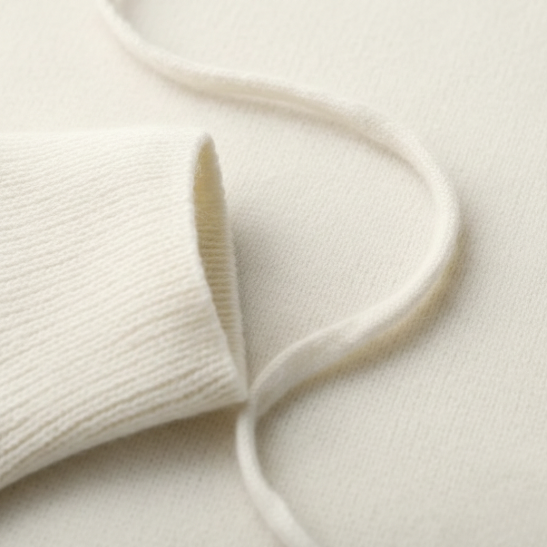 Suéter con capucha tejido para hombre