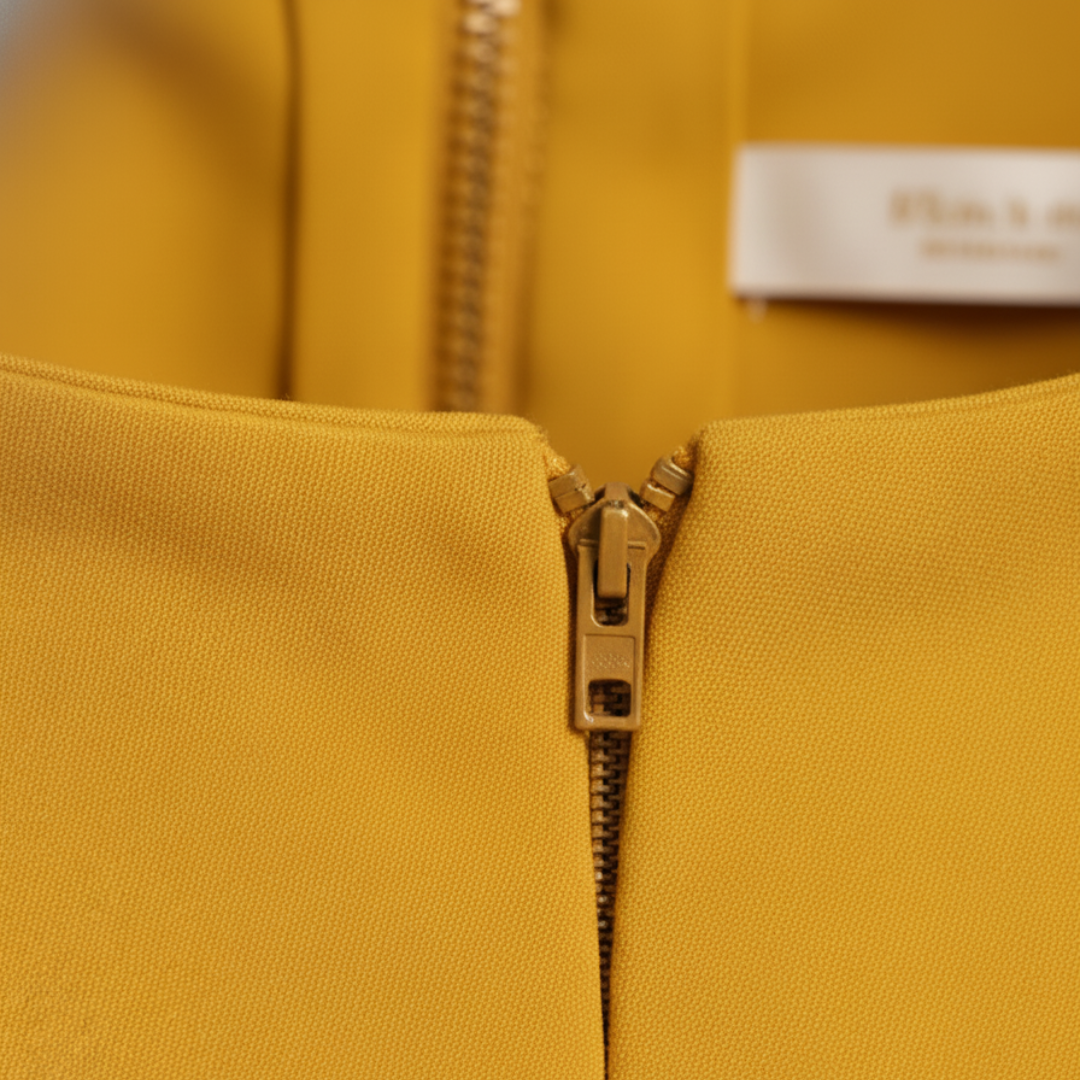 Schulterloses Damenkleid mit ausgestelltem Rock | Vestea