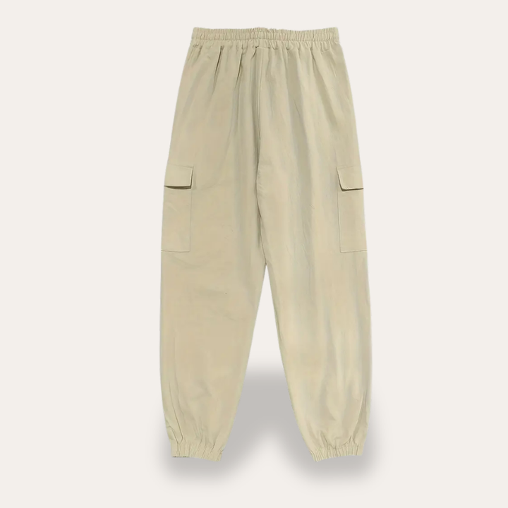 Herren Leinen Cargo Hose Atmungsaktive Sommerhose für Männer | Vestea