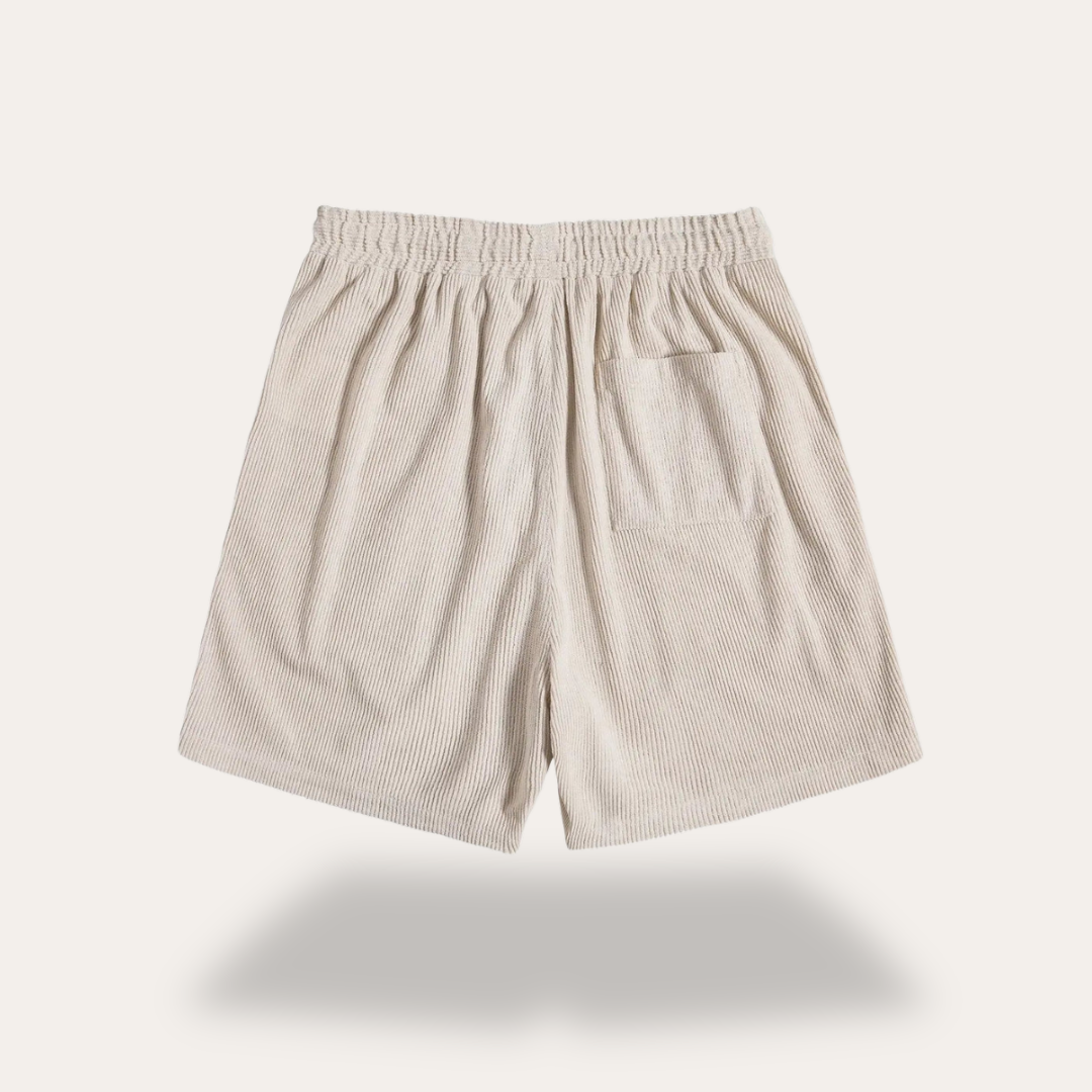 Vestea | Herren Leinen Zweiteiler Set – Kurzarm Hemd & Shorts