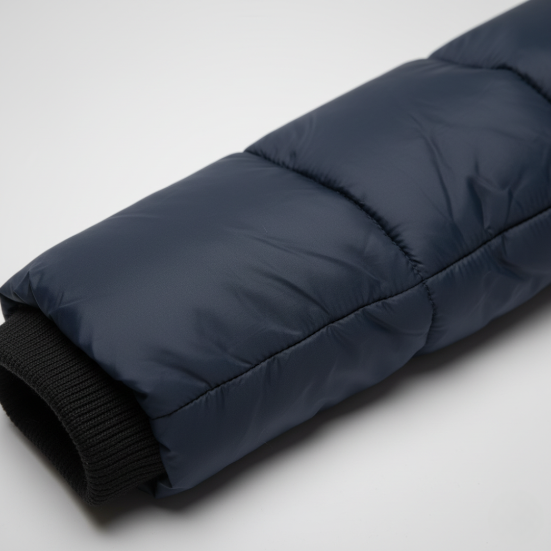 Langer Damen-Wintermantel aus Polyester | Vestea