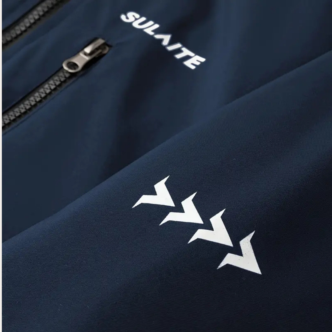Sportliches Set für Herren Windbreaker Jacke und Jogginghose aus leichtem Material | Vestea