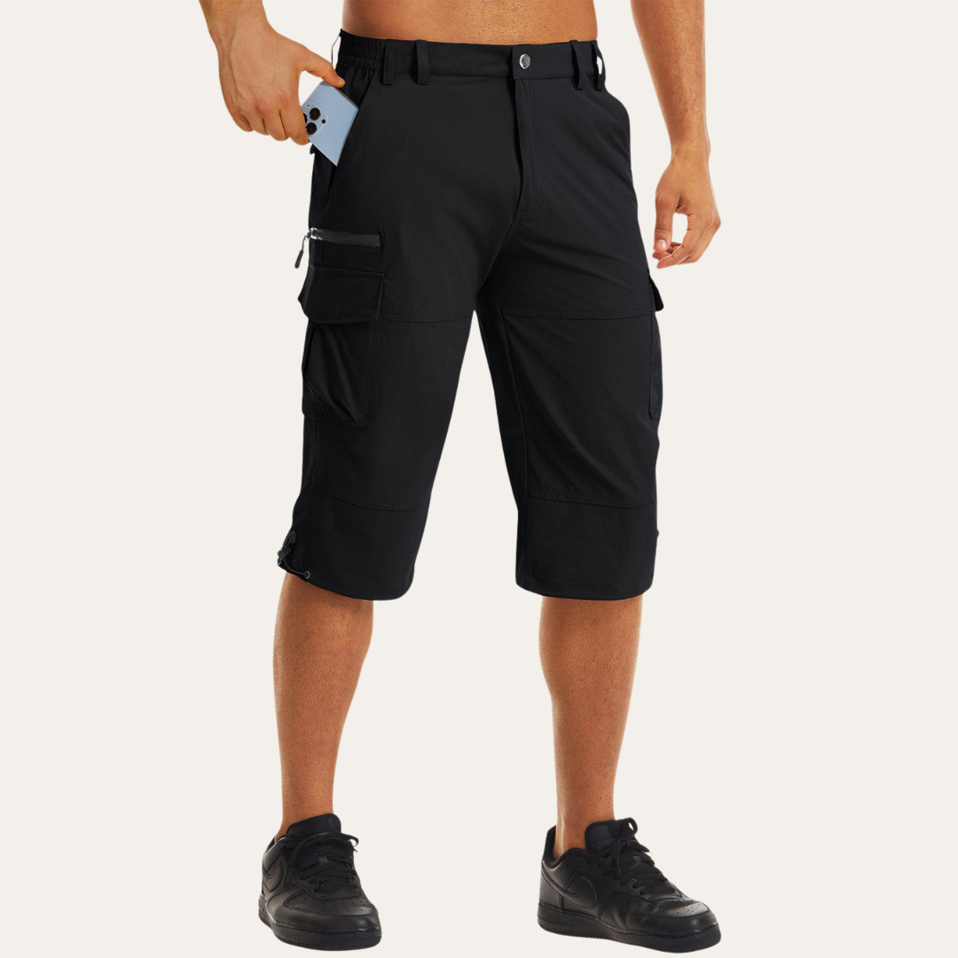 Herren 3/4 Sport-Shorts Mit Taschen | Vestea