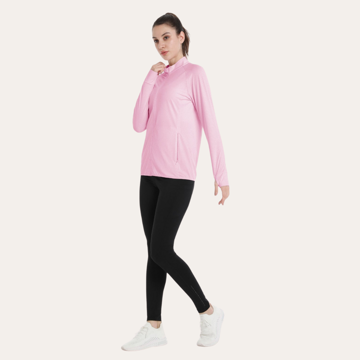 Leichte UV-Schutzjacke für Damen mit Langarm | Vestea