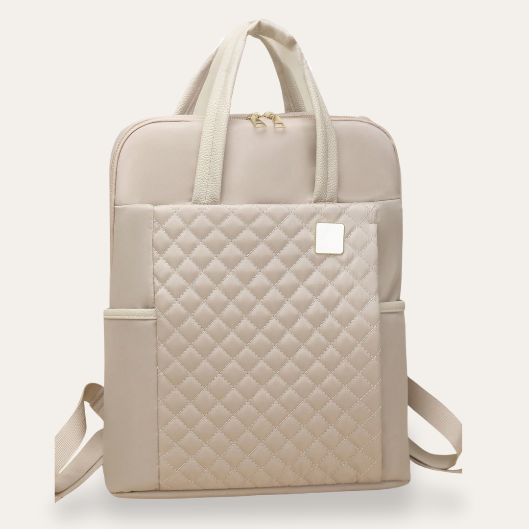Damen Gepolsterter Rucksack Laptop Tasche Business Nylon | Vestea