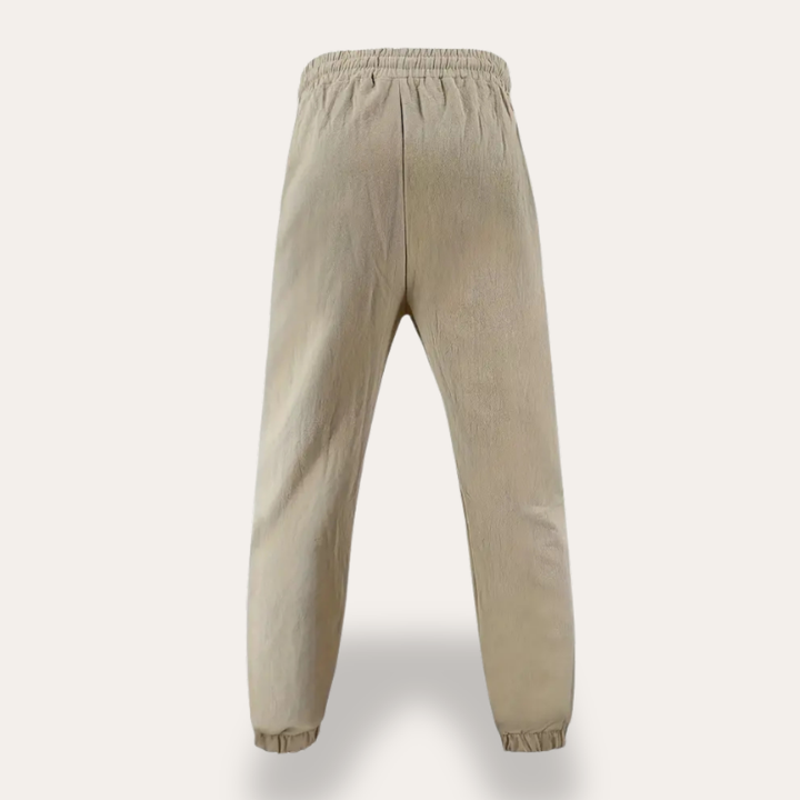 Herren Leinen Jogginghose , Atmungsaktive und bequeme Sommerhose für | Vestea