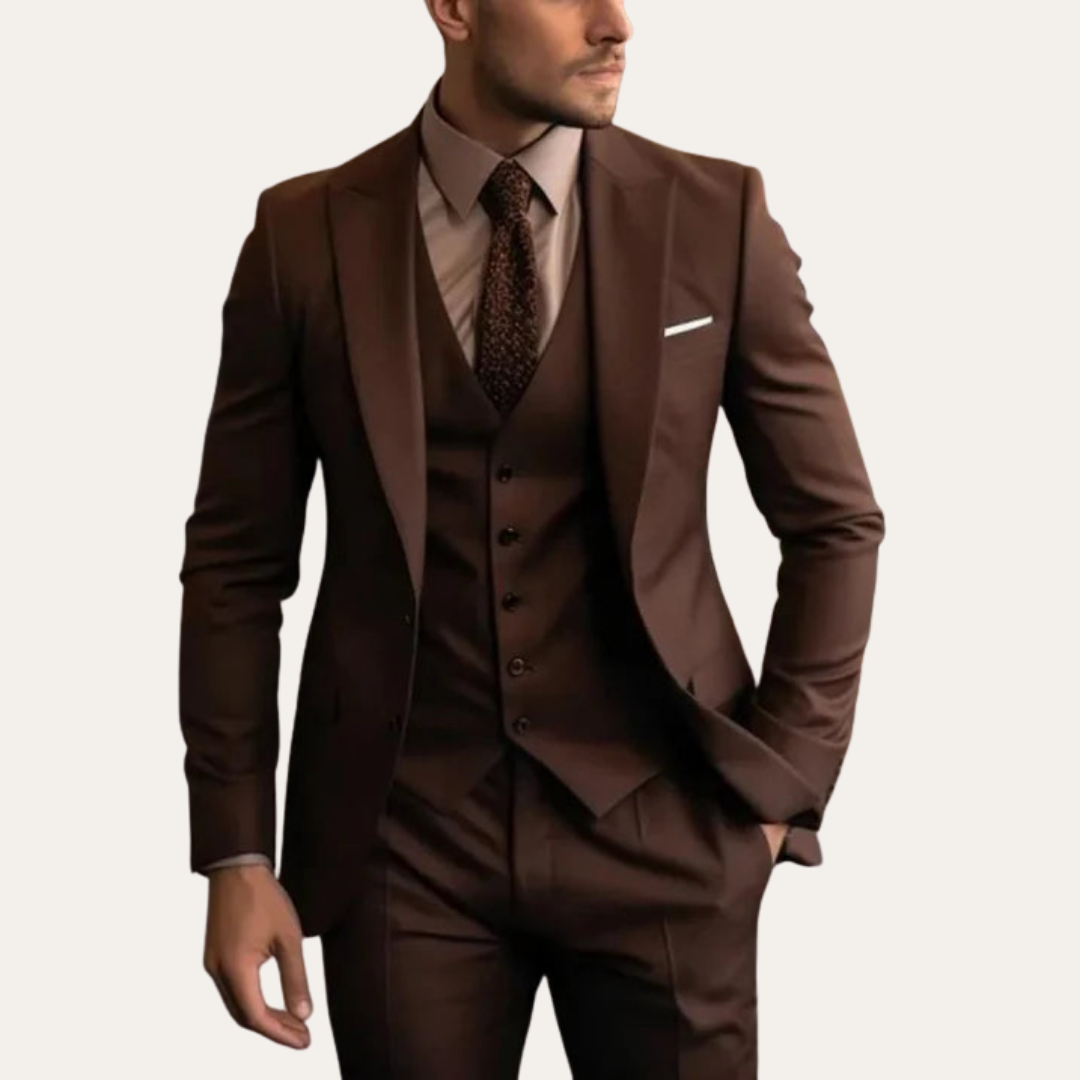 Herren Anzug mit Weste | Vestea