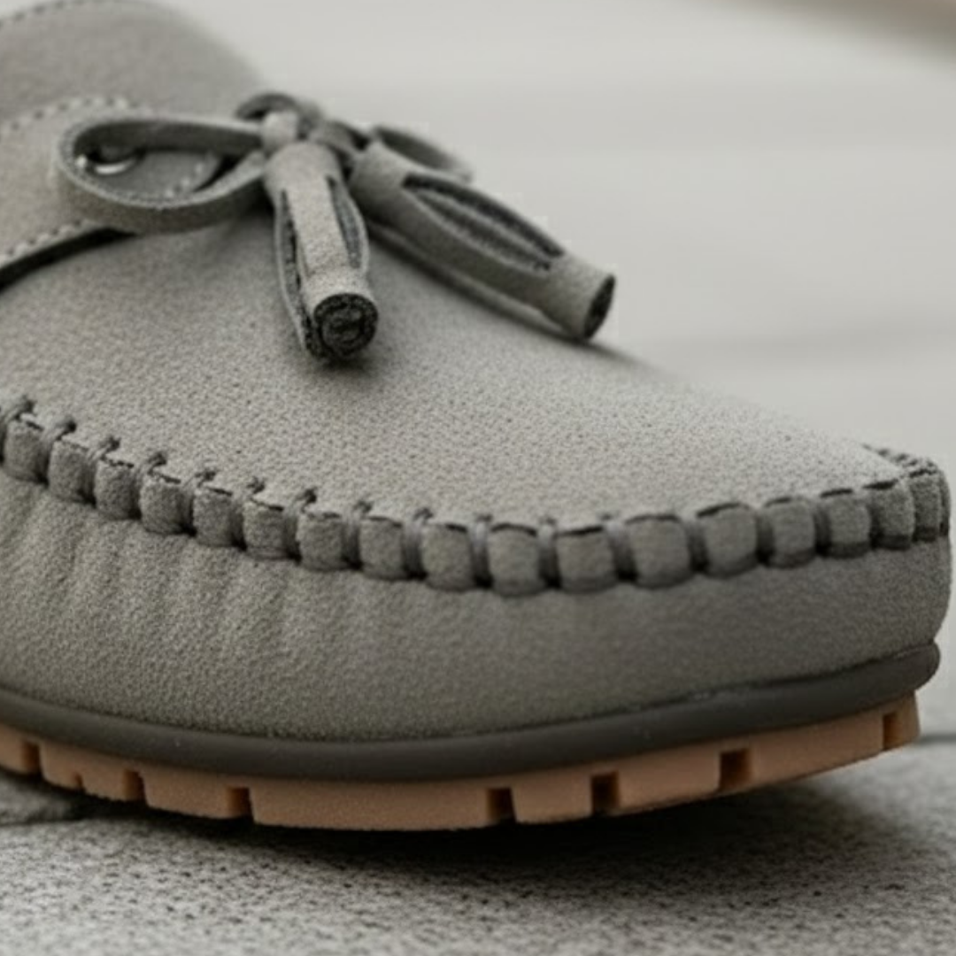Zapatos ortopédicos para mujer con plantilla acolchada y diseño sin cordones