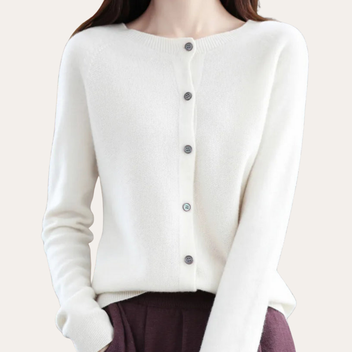 Damen Kaschmir Cardigan – Eleganter Strickpullover Frauen |  Vestea