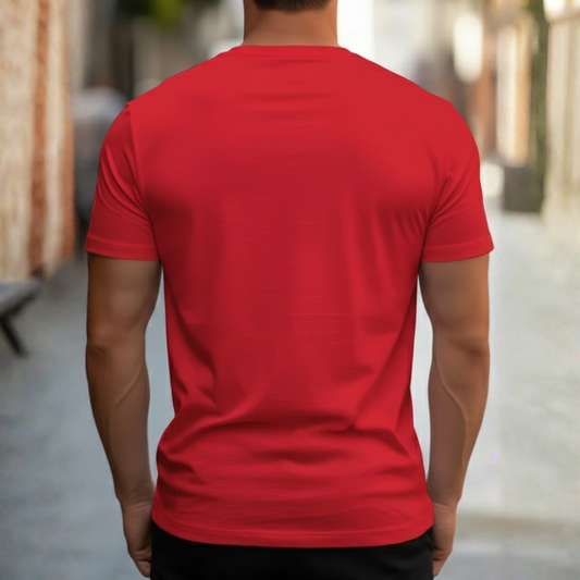 T-Shirt Crew Neck Short Sleeve Slim Fit Men