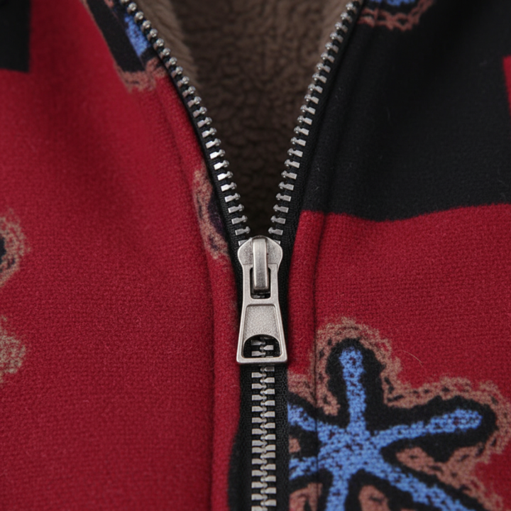 Damen Winterjacke mit Blumenmuster | Vestea