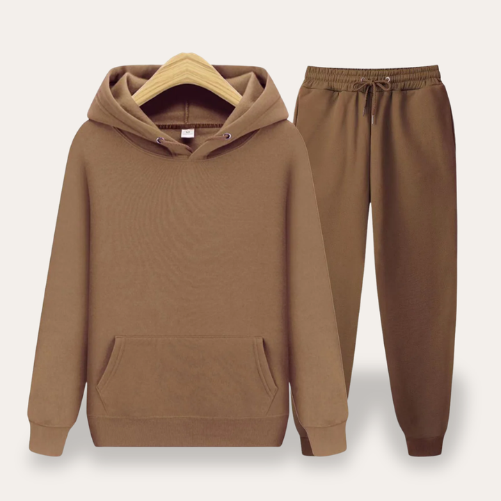 Herren Trainingsanzug Kapuzenpullover Jogginghose Freizeit Set | Vestea