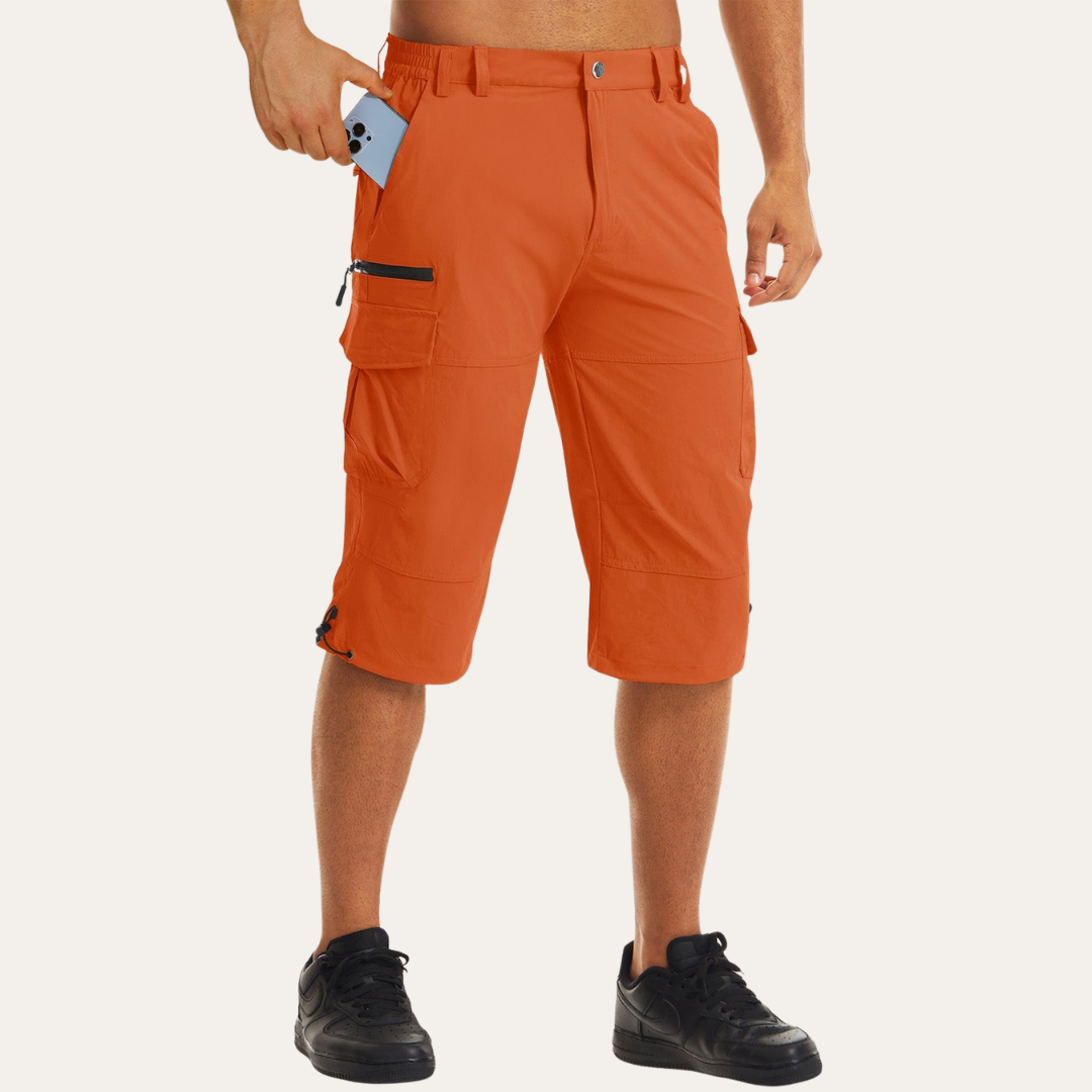 Herren 3/4 Sport-Shorts Mit Taschen | Vestea