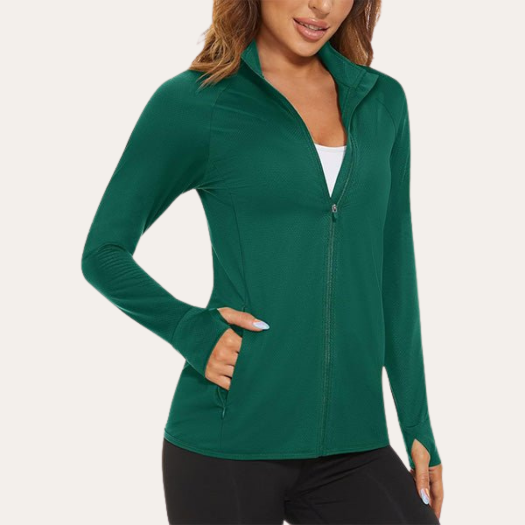 Leichte UV-Schutzjacke für Damen mit Langarm | Vestea