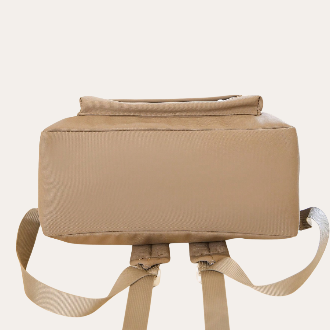 Rolltop Damen Rucksack Canvas Freizeit Urban Bag Tagesrucksack | Vestea