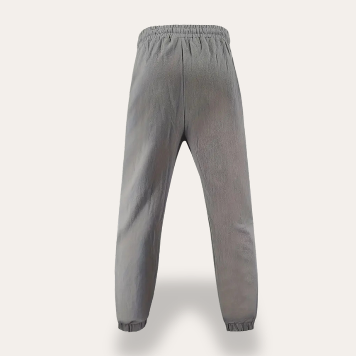 Herren Leinen Jogginghose , Atmungsaktive und bequeme Sommerhose für | Vestea