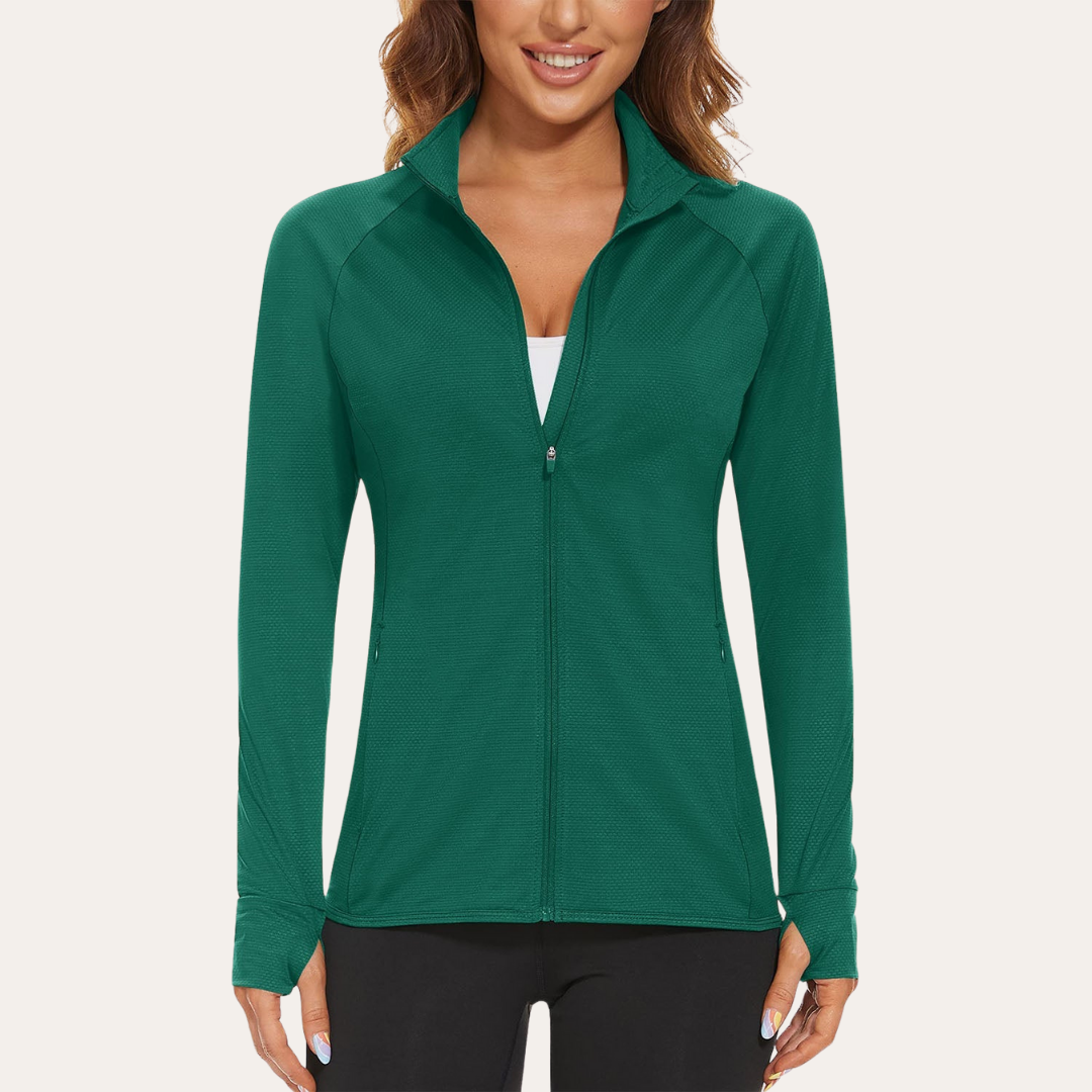 Leichte UV-Schutzjacke für Damen mit Langarm | Vestea