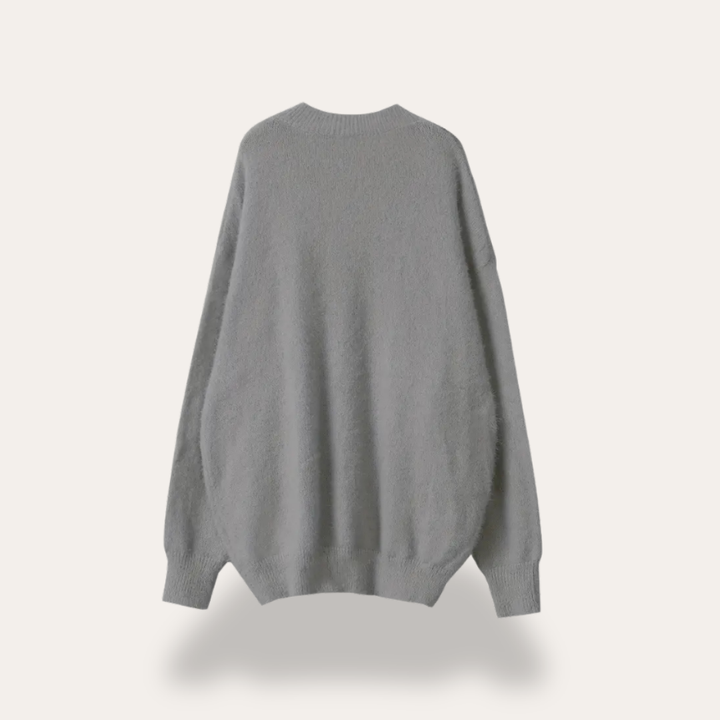 Strickpullover mit Perlendetails für Damen | Vestea