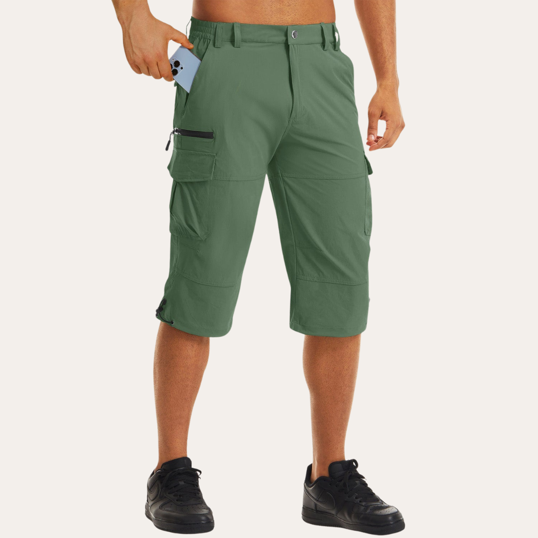 Herren 3/4 Sport-Shorts Mit Taschen | Vestea