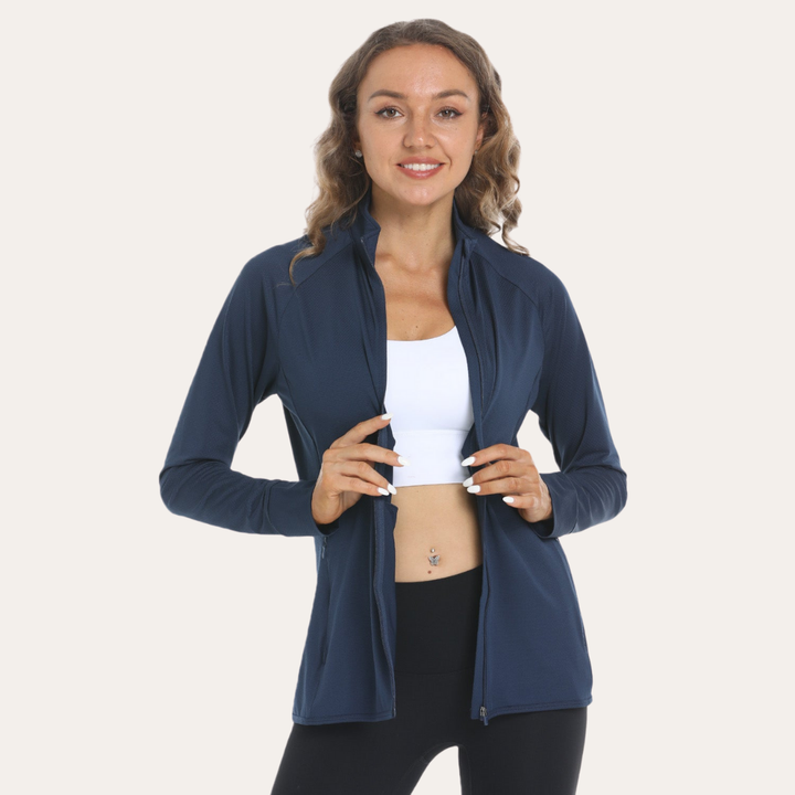 Leichte UV-Schutzjacke für Damen mit Langarm | Vestea