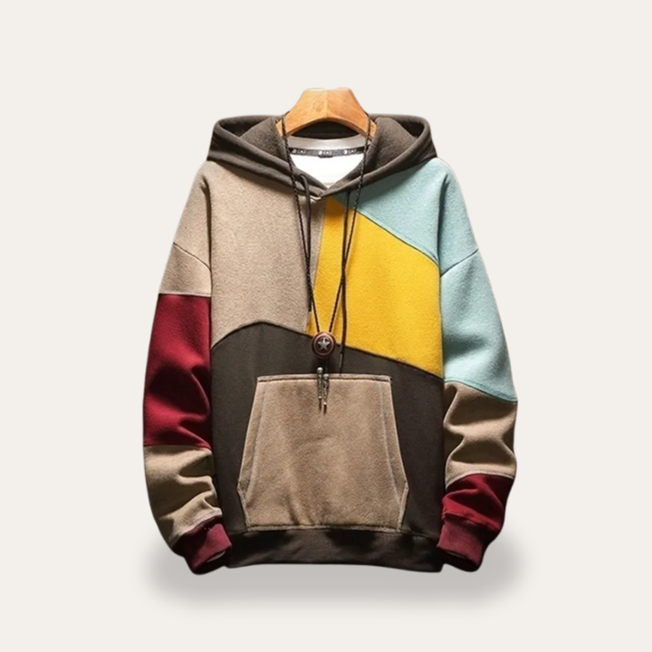 Herren Hoodie Freizeit Kapuzenpullover | Vestea