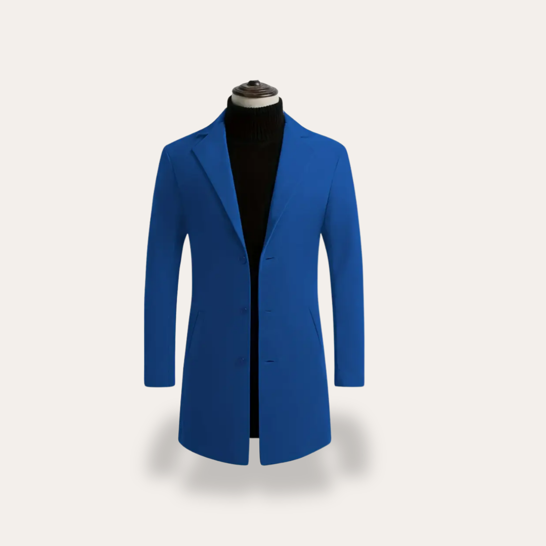 Herren Wollmantel Slim Fit | Vestea