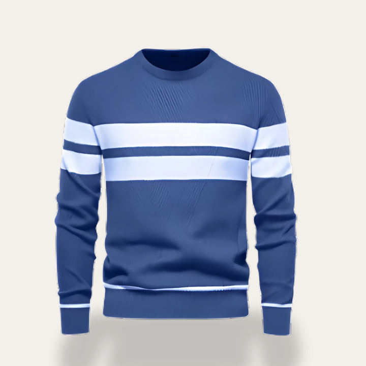 Herren Pullover Rundhals Strick Sweatshirt | Vestea
