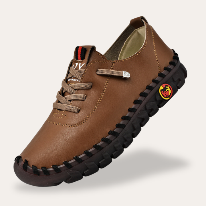 Orthopädische Herren Leder Freizeit Schuhe | Vestea