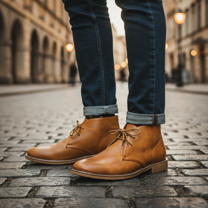 Orthopädische Herren Chukka Boots | Vestea