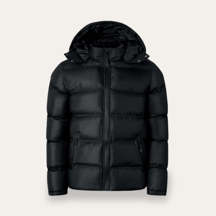 Herren Winterjacke mit Kapuze Textil | Vestea