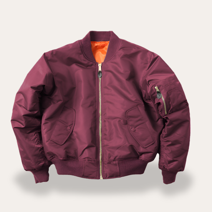 Bomberjacke Unisex Winterjacke mit Reißverschluss | Vestea