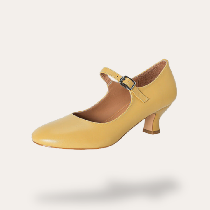 Orthopädische Pumps mit Blockabsatz für Damen | Vestea