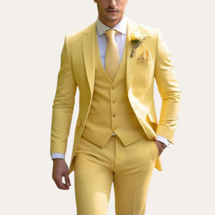 Herren Anzug 3-Teilig Business Slim Fit | Vestea