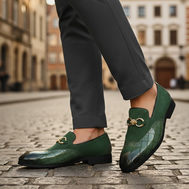 Herren Loafer Lederoptik Mokassin | Vestea