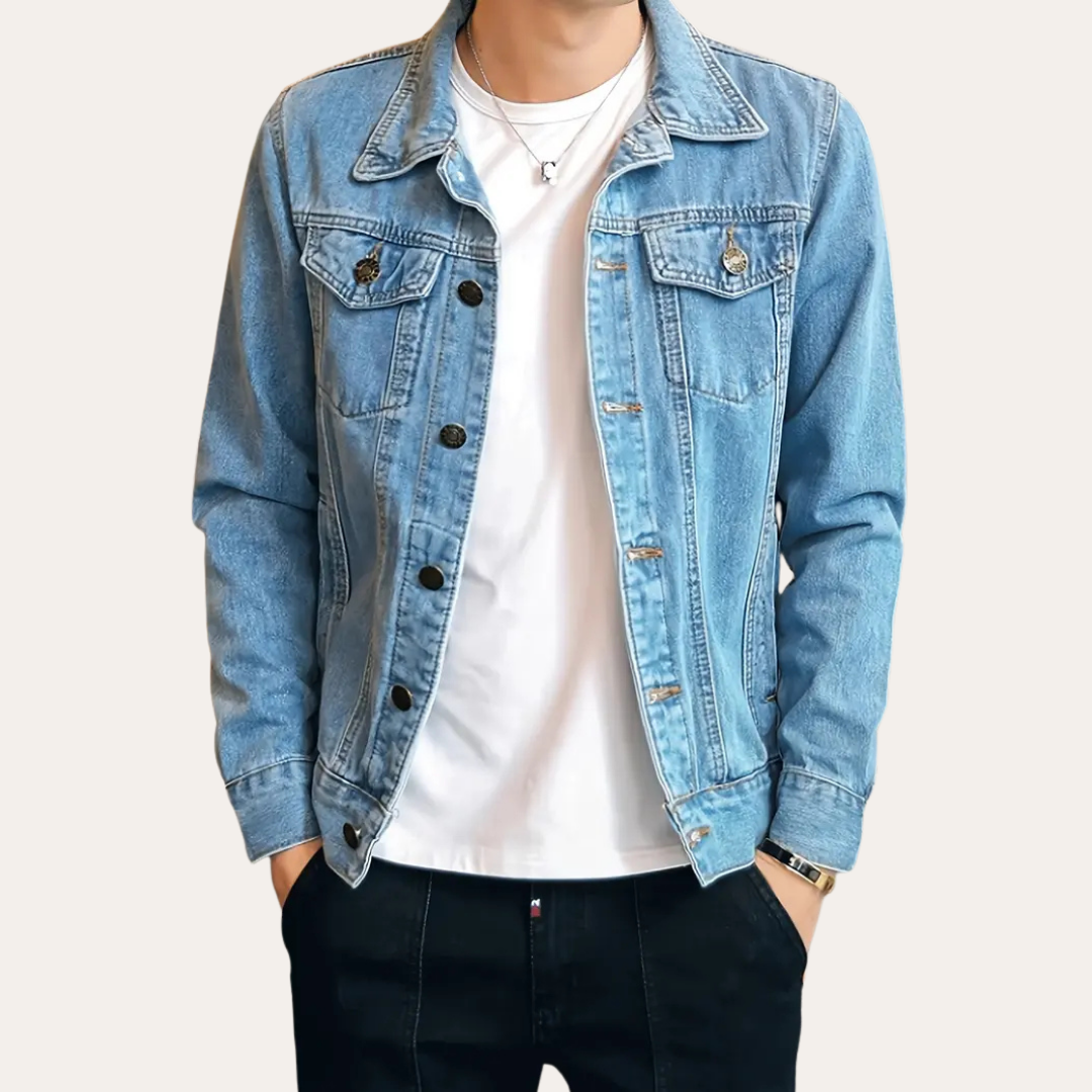 Bequeme Passform & Stylische Denimjacke für Herren | Vestea