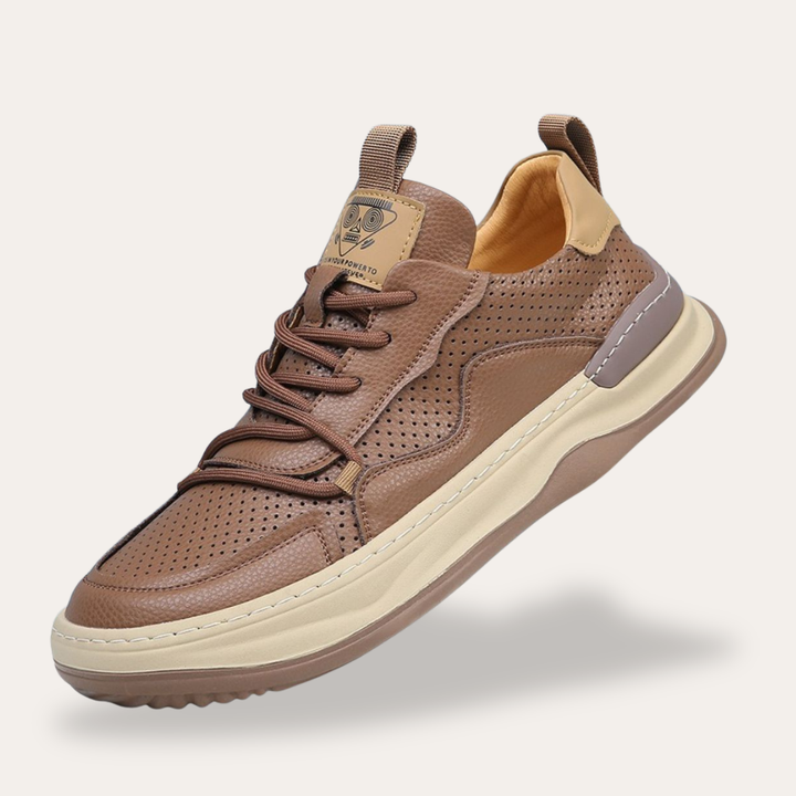 Orthopädische Sneakers für Herren aus Leder | Vestea