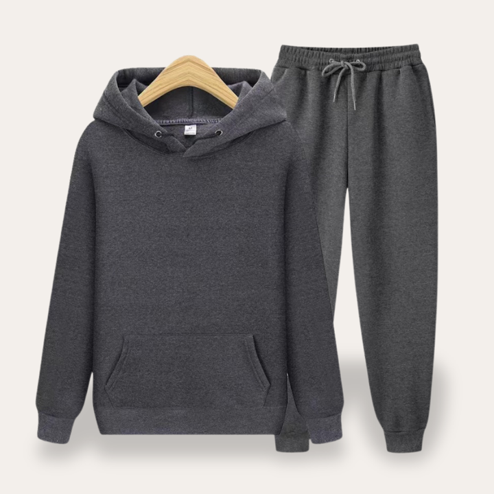 Herren Trainingsanzug Kapuzenpullover Jogginghose Freizeit Set | Vestea