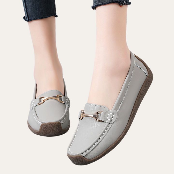 Orthopädische Damen Mokassin Slipper Schuhe Freizeit | Vestea