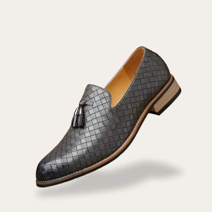 Herren Orthopedico Lederslipper mit Quaste | Vestea