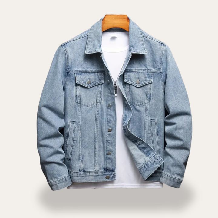 Bequemen Passform & Stylischen Denimjacke für Herren von | Vestea
