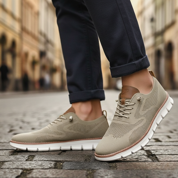Orthopädische Herren Sneaker mit Flexibler Laufsohle | Vestea