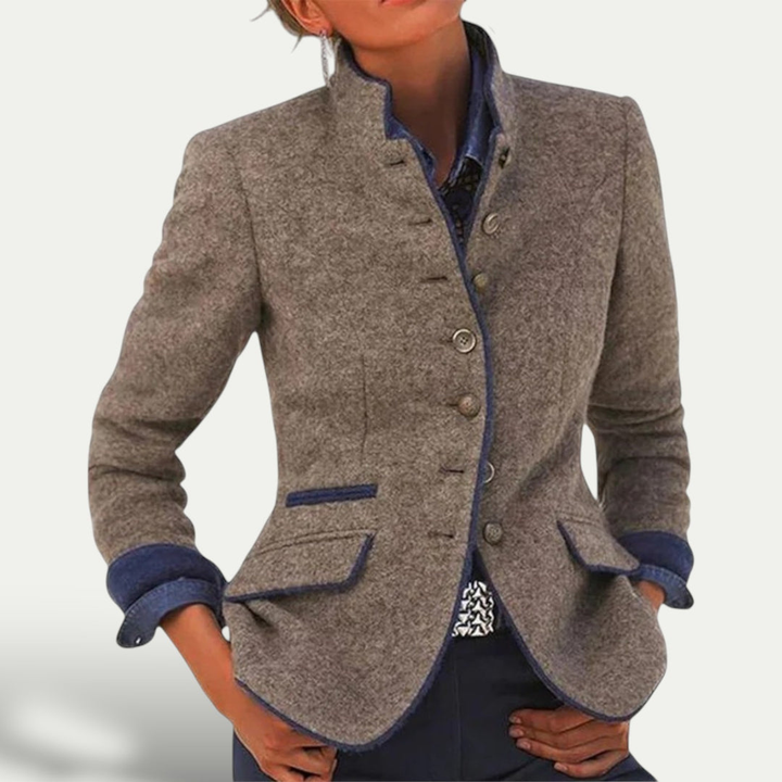Damen Blazer Wolle Slim Fit | Vestea