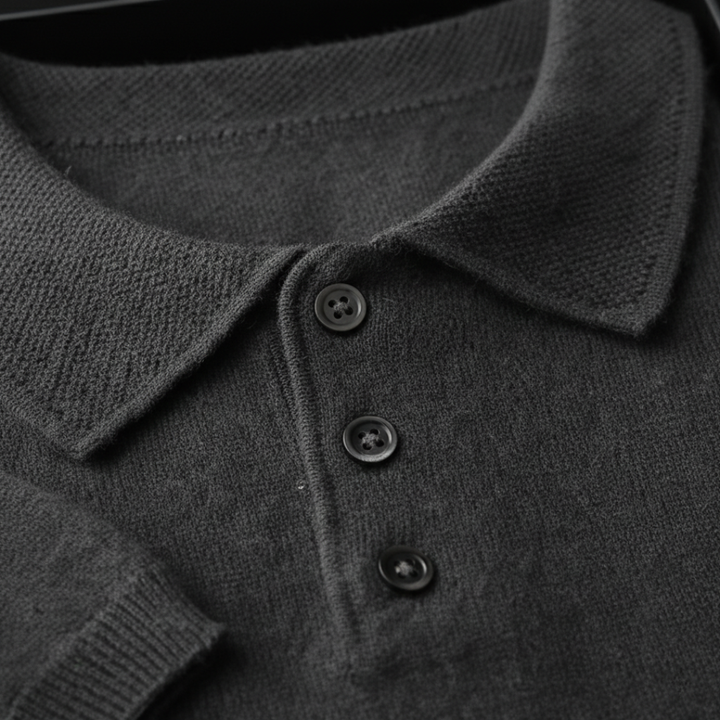 Men’s Knit Polo Shirt