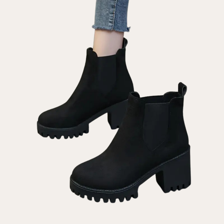 Chelsea Boots Damen Plateau Orthopädisch | Vestea