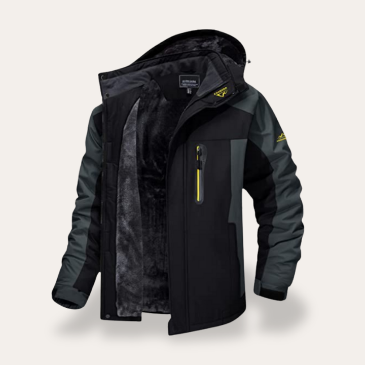 Herren Wasserdichte Softshell Jacke Fleece Futter | Vestea