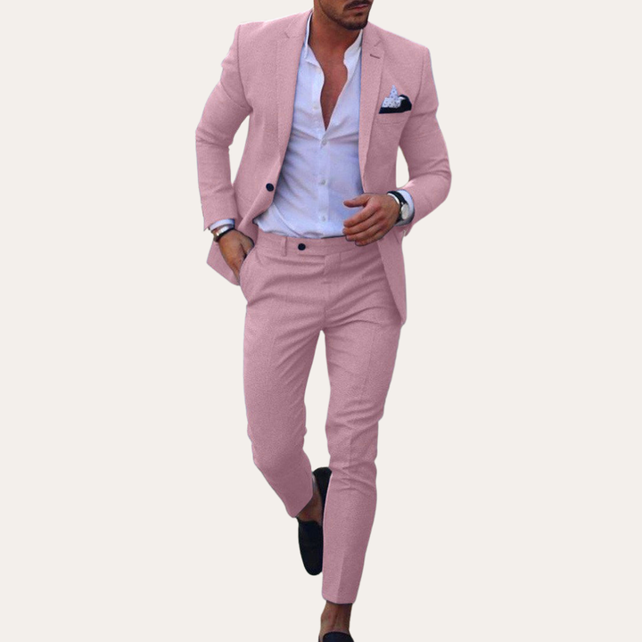 Herren Slim Fit Anzug 2-teilig Business | Vestea